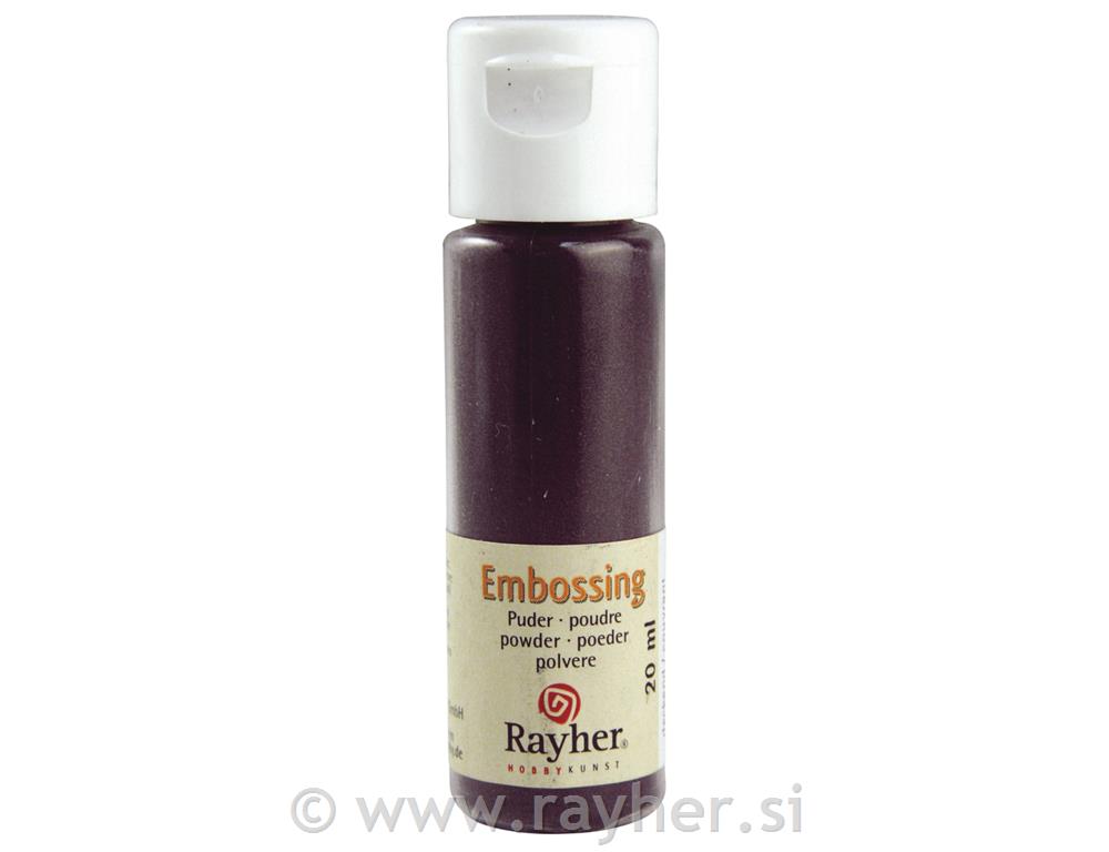 Polvere embossing20 ml bottigliettamora, coprente