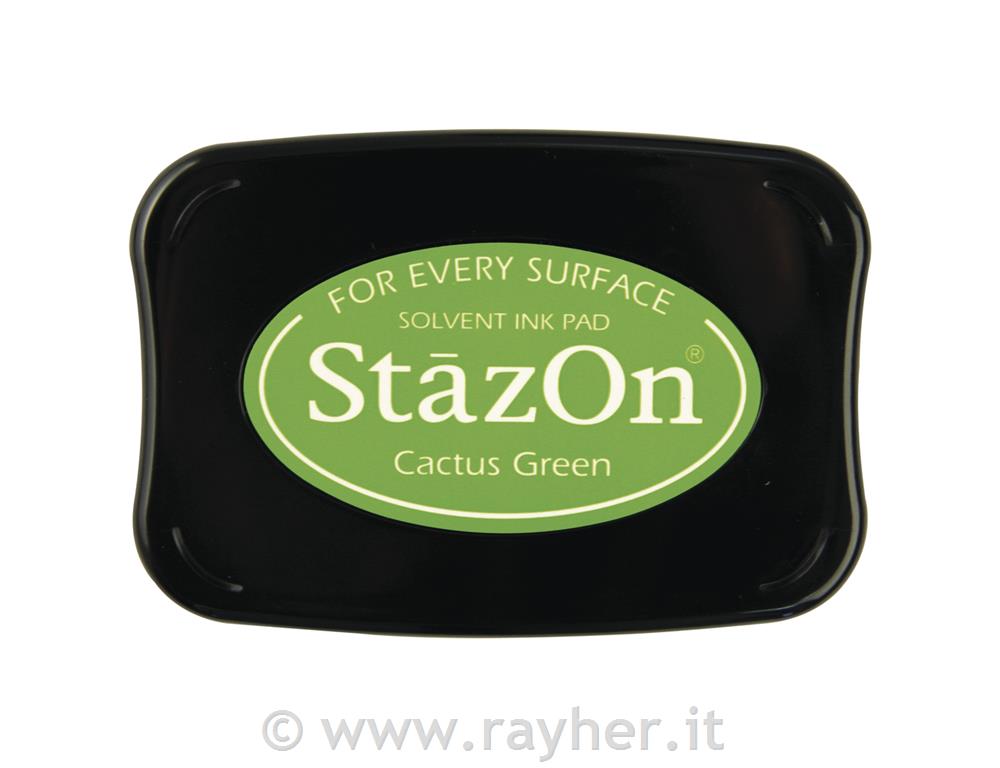 Tampone "StazOn"verde maggio