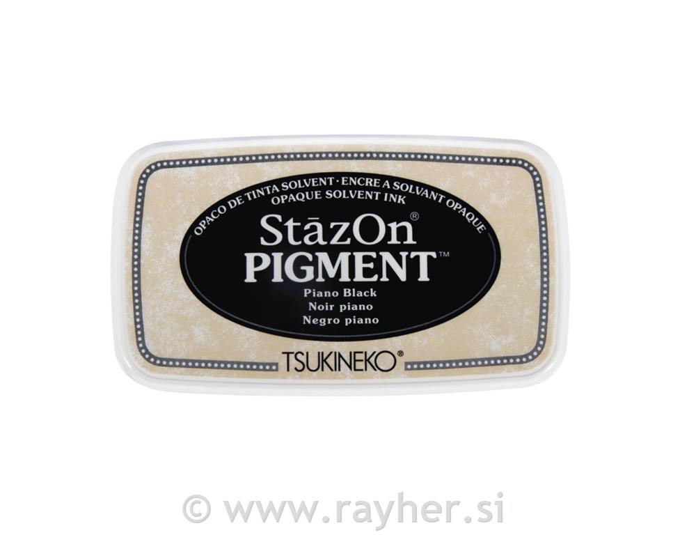 StazOn tampone a pigmenti, nero, 9,6x5,5x2,2cm