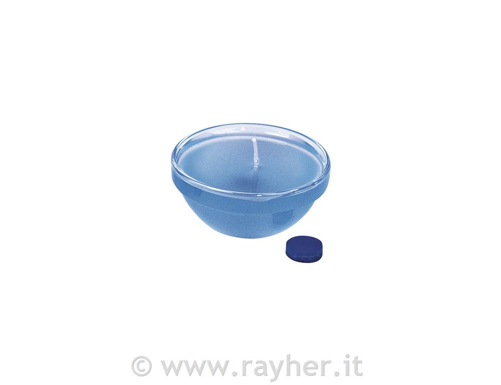 Pastiglie colori per cera e gel candelebusta 3 pz, 2 cm oblu medio