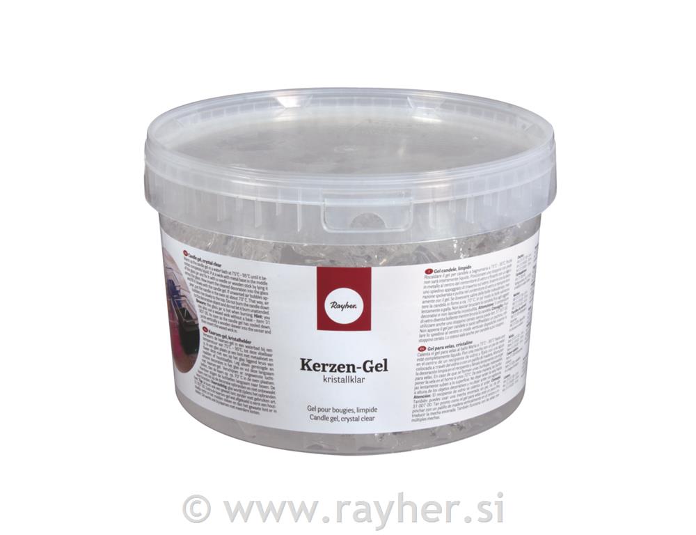 Candle gel, bucket a 2 kg = ca. 2500 ml