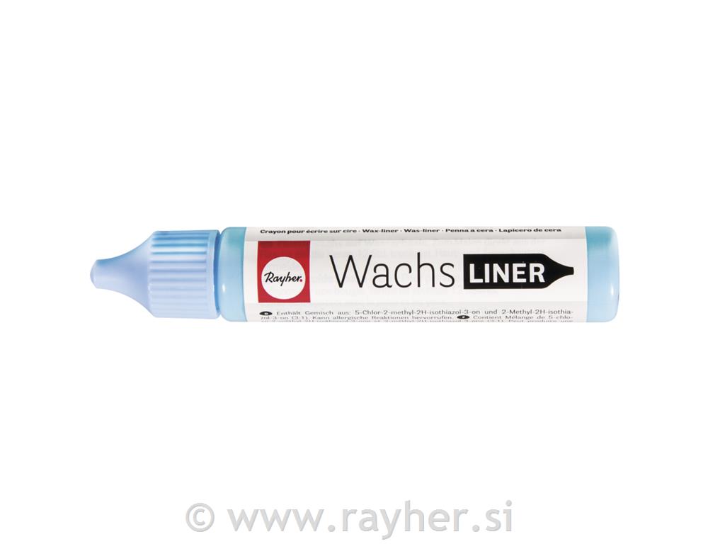 Tekoči vosek v pisalu "Wax-liner", 30 ml, sv.moder