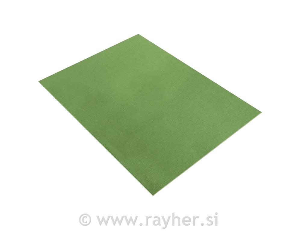 Foglio creativo Crepla30x40x0,2cmverde scuro