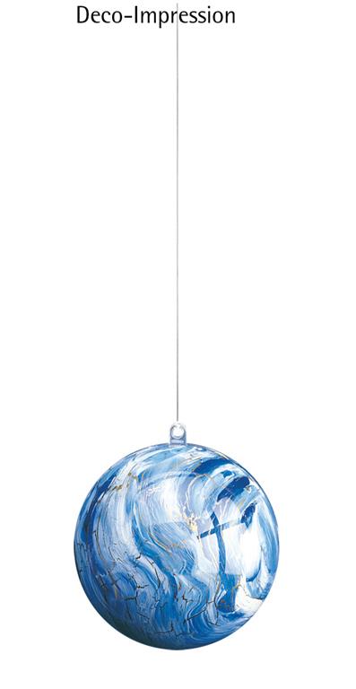 Sfera plexi, 2 parti, 6cm ocristallo