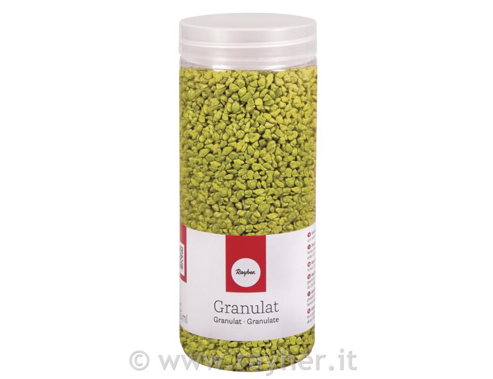 Granulato2-3mm, barattolo 475mlverde maggio