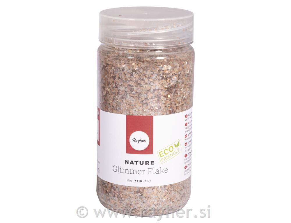 Glitter Fiocchi 0,1-3 mm, ecologico,370 ml