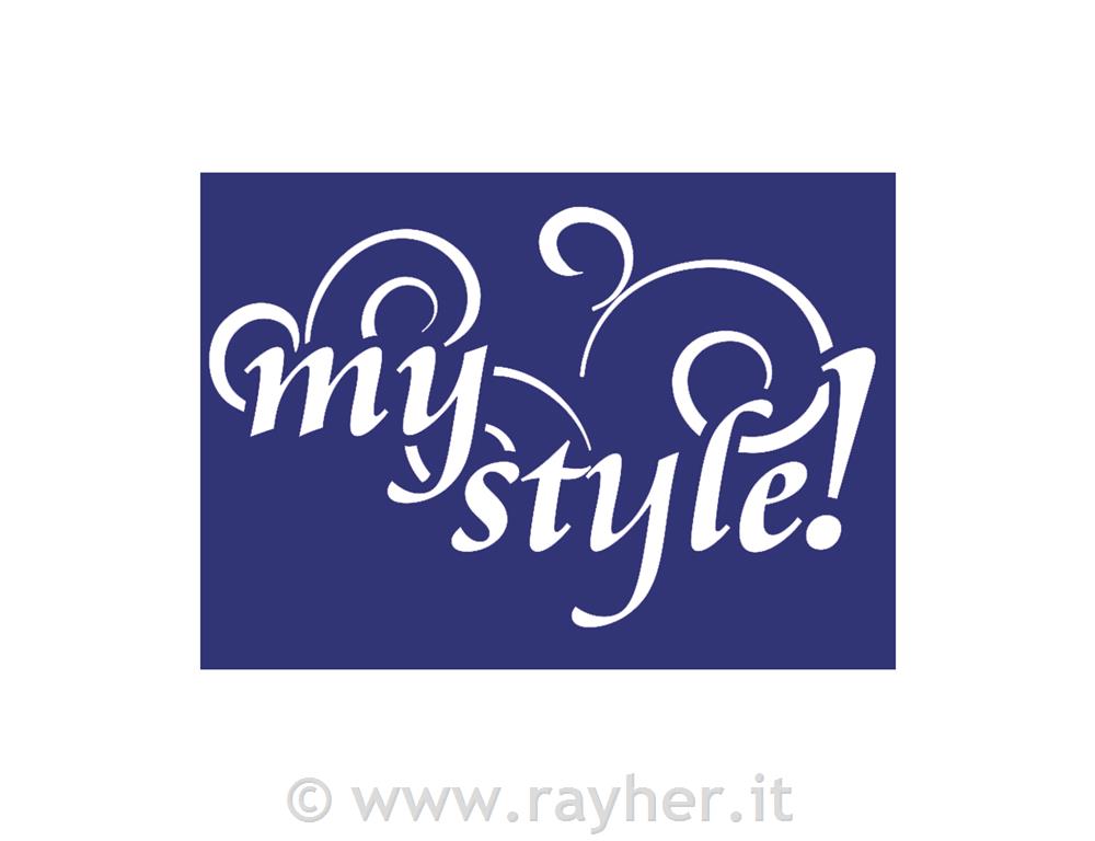 mascherina: My StyleDIN A4, 1 mascherina + racla in busta