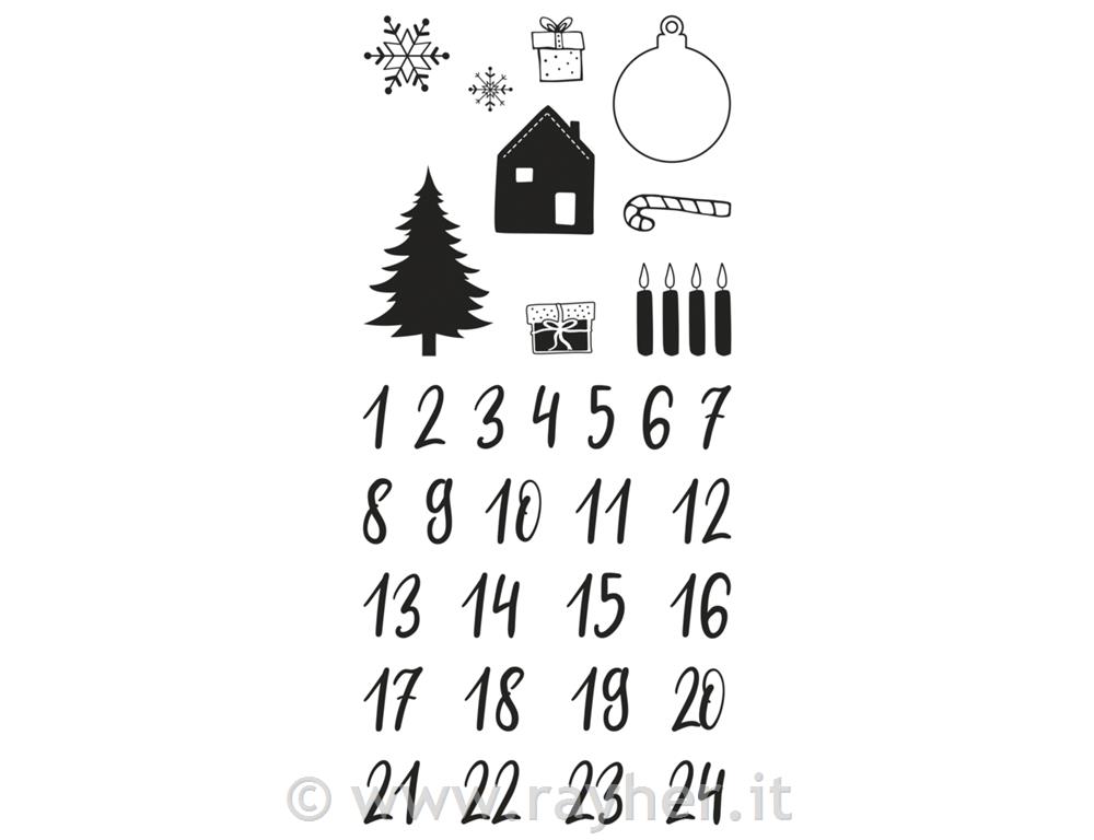 Clear Stamps - calendario d'avvento Clas