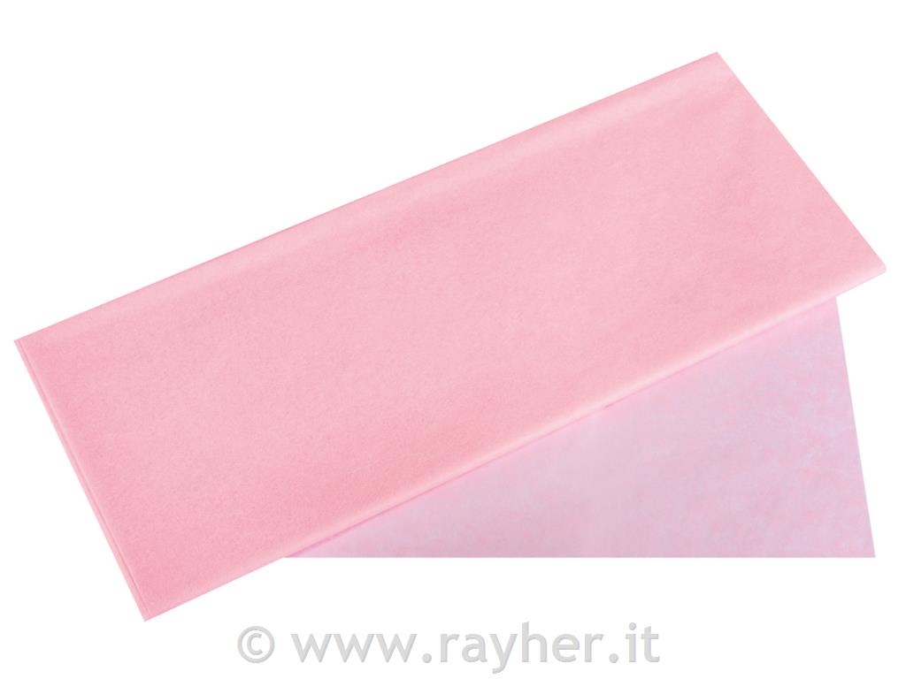 Carta seta, 50x75cm, 17g/m2non stinge, bus.blis. 5rosa