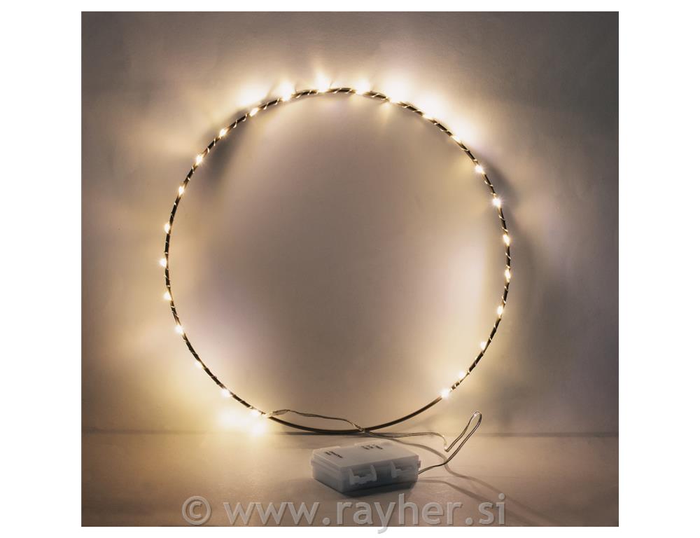 Catena luci LED, per esterno, gialle, 13