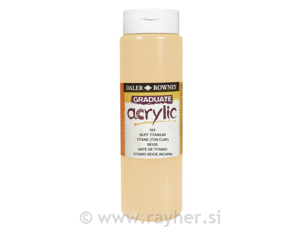 Graduate colore acrilico 500 ml