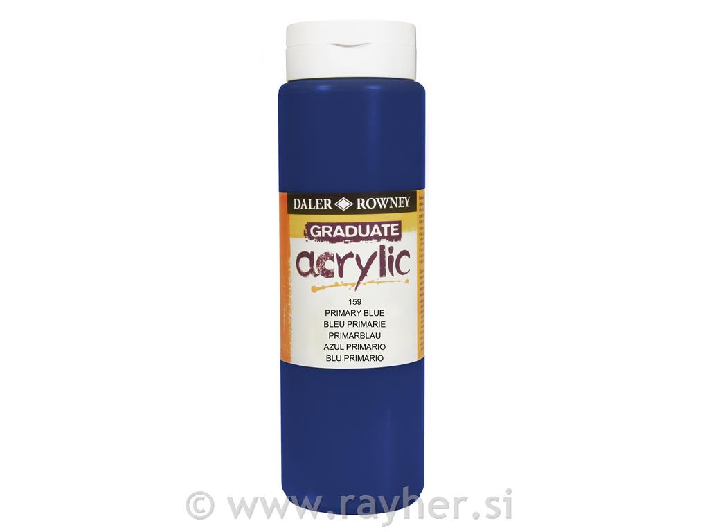 Graduate colore acrilico 500 mlPrimary Blue