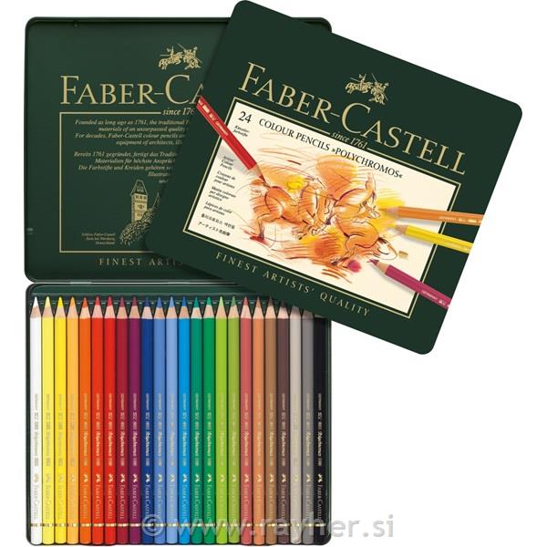 Matite colorate Polychromos set 24