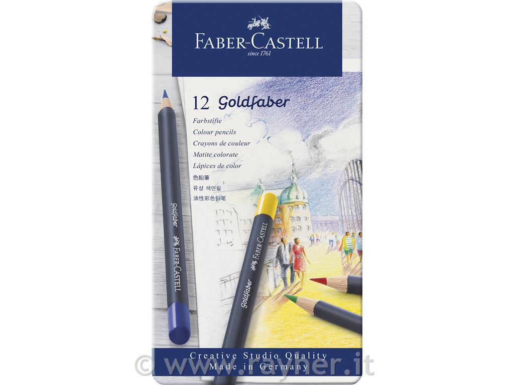 Matite colorate Goldfaber set 12