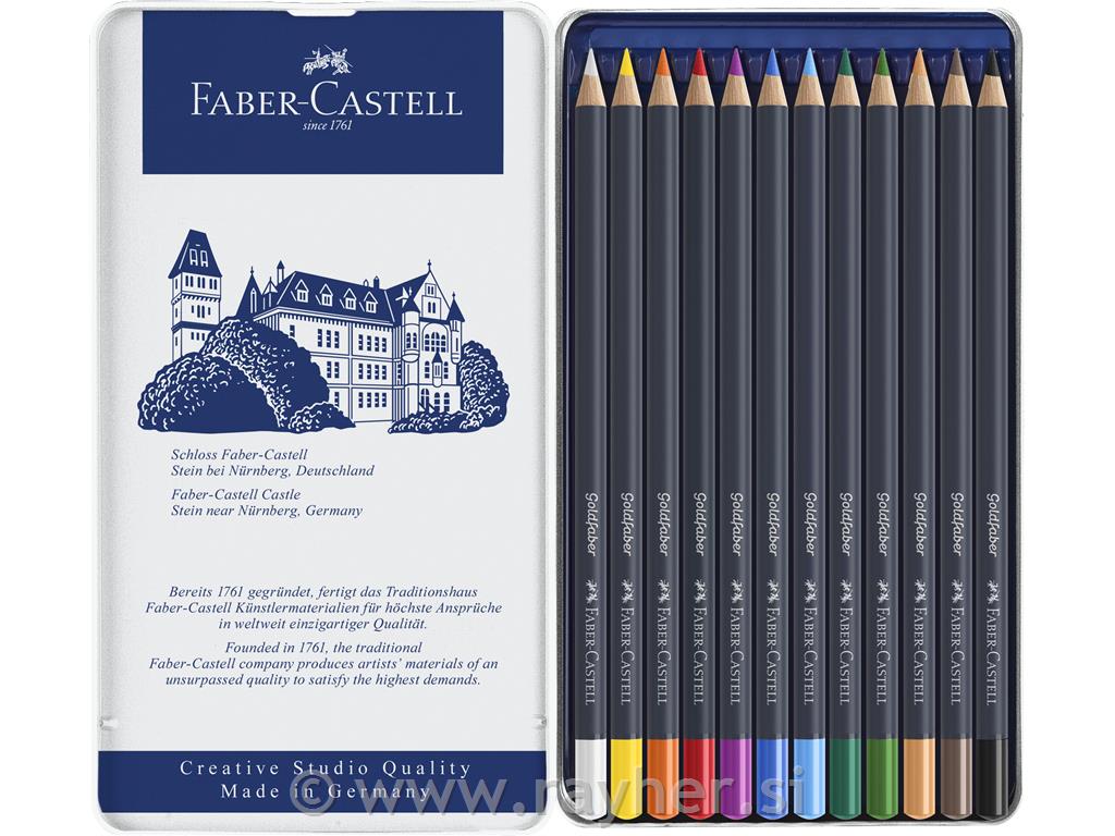 Matite colorate Goldfaber set 12