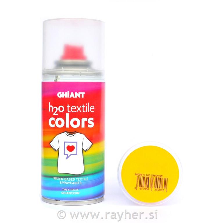 GHIANT H2O spray per tessuto 150 mlFluo Orange