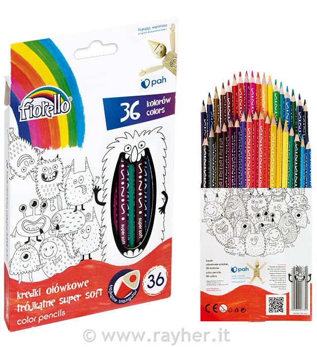 Color pencils Super Soft 36 colours