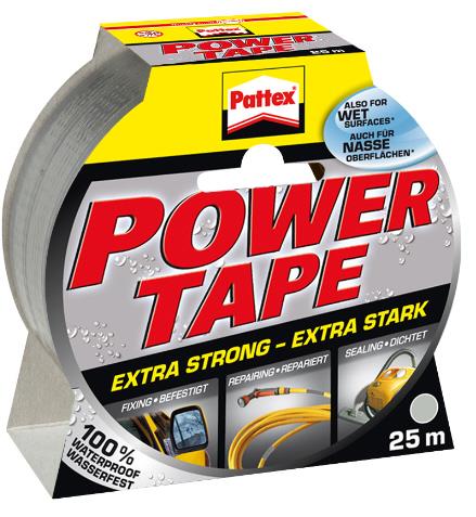 Pattex power tape, nastro adesivo, argen10m