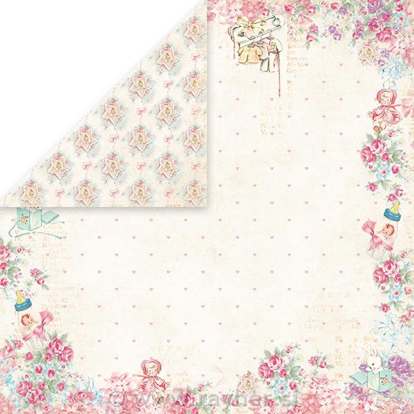 Carta scrapbook Shabby Baby 05