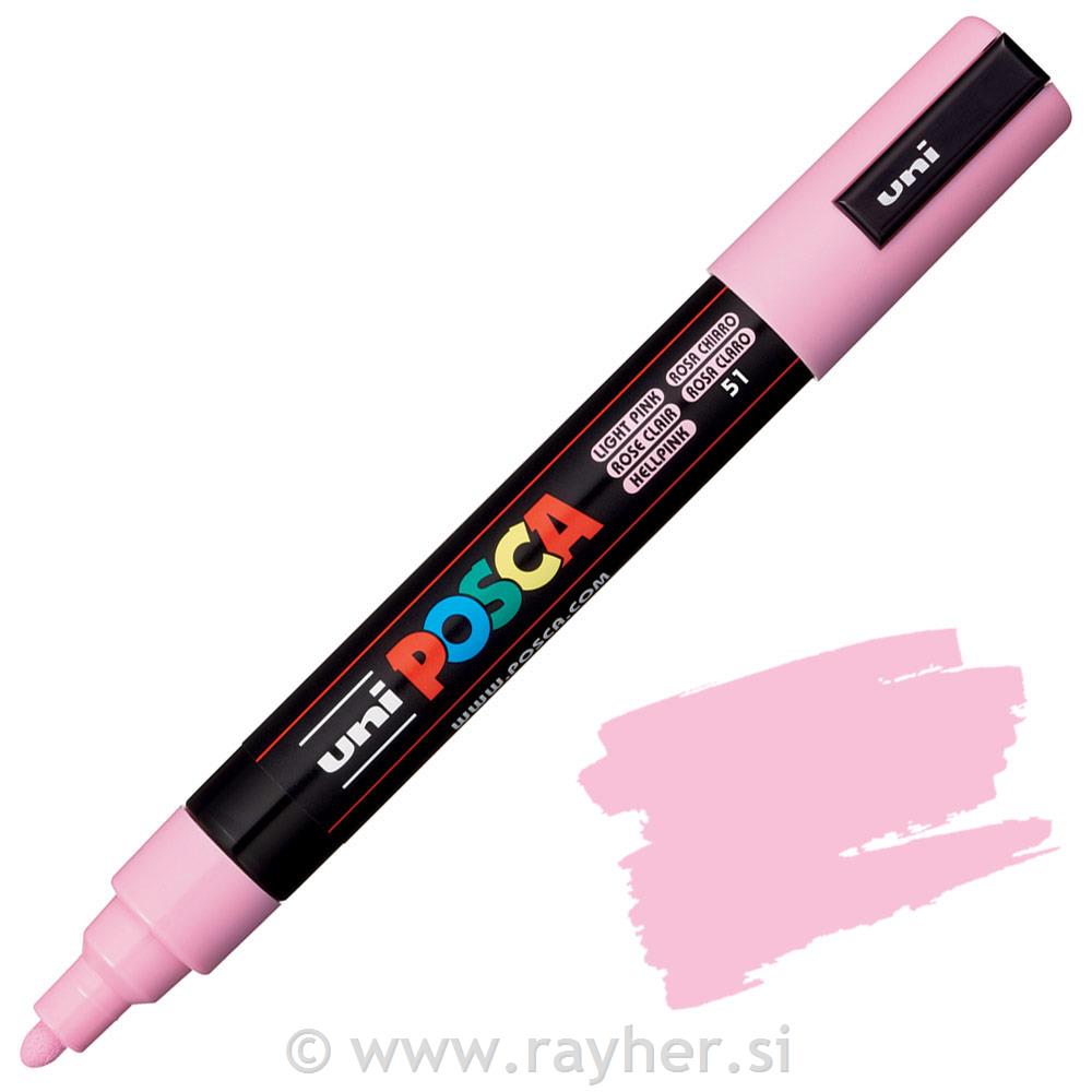 Uni POSCA marker; p.tonda 1,8-2,5 mm; light pink